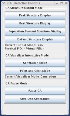 GA Interactive Control Menu